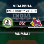 VID vs MUM Dream 11 रणजी ट्रॉफी 2018-19 Match Prediction, Team News, Playing 11