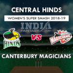 CH-W vs CM-W Dream11 विमेंस सुपर स्मैश टी20 Match Prediction, Team News, Playing 11