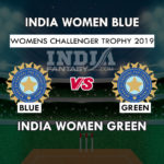 INW-B vs INW-G Dream 11 Team विमेंस चैलेंजर ट्रॉफी 2019 Match Preview, Team News, Playing 11