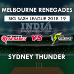 MLR vs SDT Dream11 बिग बैश लीग Match Prediction, Team News, Playing 11