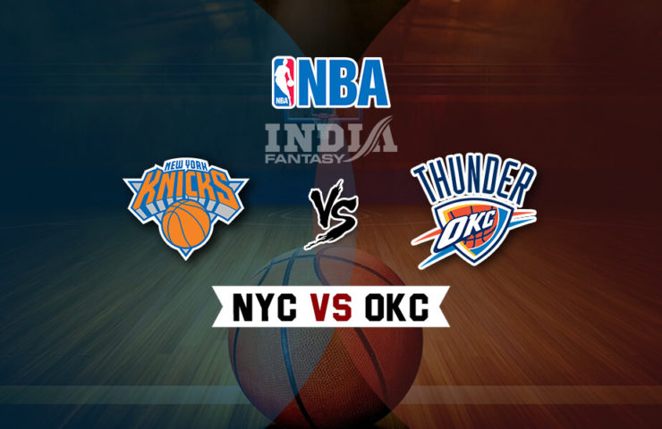 NYK vs OKC Dream11