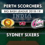 PS VS SDS DREAM11 PREDICTION BBL 2018 PREVIEW TEAM NEWS, PLAYING 11