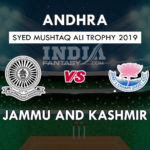 AND vs JAM Dream11 Hindi Prediction, सैयद मुश्ताक अली ट्रॉफी, Team News, Playing 11