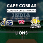 CC vs HL Dream11 Hindi Prediction, मोमेंटम वनडे कप,Team News, Playing 11