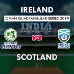 IRE vs SCO Dream11 Prediction Quadrangular T20I Preview, Team News, Playing11