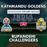 KTG vs RPC Dream11 Prediction Dhangadhi Premier League Preview, Team News, Playing11