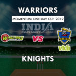 WAR vs KTS Dream11 Prediction Momentum One Day Cup Match Preview, Team News & Playing 11