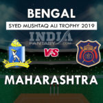 BEN vs MAH Dream11 Hindi Prediction, सैयद मुश्ताक अली ट्रॉफी, Team News, Playing 11