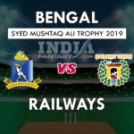 BEN vs RAI Dream11 Hindi Prediction, सैयद मुश्ताक अली ट्रॉफी, Team News, Playing 11