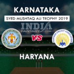 KAR vs HAR Dream11 Prediction Syed Mushtaq T20 Trophy Preview, Team News, Playing11