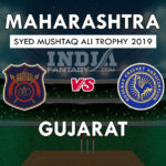 MAH vs GUJ Dream11 Prediction Syed Mushtaq T20 Trophy Preview, Team News, Playing11