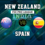 NZ vs SPA Dream11 Hockey Prediction| Men’s Hockey FIH Pro League Match Prediction