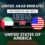 UAE vs USA Dream11 Hindi Prediction, दूसरा टी20, Team News, Playing 11