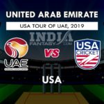 UAE vs USA Halaplay Prediction | ODI Match Preview | Team News & Fantasy Team