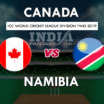 CAN vs NAM Dream11 Prediction WCL Division Two Preview, Team News, Playing11