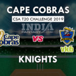 CC vs KTS Dream11 Hindi Prediction, सीएसए टी20 चैलेंज टूर्नामेंट, Team News, Playing 11