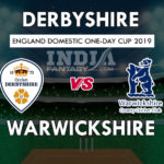 DER vs WAS Dream11 Prediction English One Day Cup Preview, Team News, Playing11