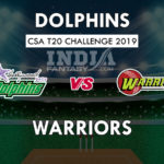 WAR vs DOL Dream11 Prediction CSA T20 Challenge Preview, Team News, Playing11