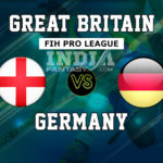 ENG vs GER Dream11 Hockey | Germany vs Great Britain FIH Pro League Preview, Team News, Prediction