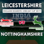 LEI vs NOT Dream11 Prediction English One Day Cup Preview, Team News, Playing11