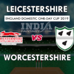 LEI vs WOR Dream11 Hindi Prediction, रॉयल लंदन वनडे कप, Team News, Playing 11