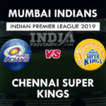 MI vs CSK Dotball Prediction | IPL Preview | Team News & Fantasy Team