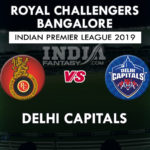RCB vs DC Dotball, Dream11 Prediction | IPL Preview | Fantasy Team & News
