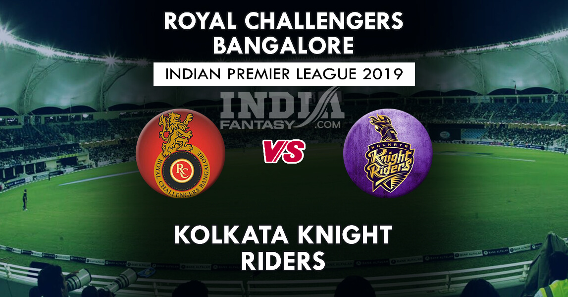 RCB vs KKR Dotball
