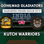 GG vs KW Dream11 Hindi Prediction, सौराष्ट्र प्रीमियर लीग, Team News, Playing 11