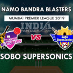 NBB vs SS Dream 11 Hindi Prediction टी20 मुंबई लीग 2019 Team News, Playing 11
