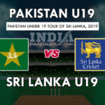 PK-Y vs SL-Y Dream11 Hindi Prediction, पहला यूथ वनडे मैच, Team News, Playing 11