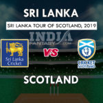 SL vs SCO Dream11 Prediction | Scotland vs Sri Lanka 1st ODI Match Preview, Team News, Playing 11