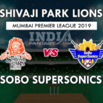 SPL vs SS Dream11 Hindi Prediction, टी20 मुंबई लीग 2019, Team News, Playing 11