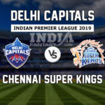 CSK vs DC Playerzpot Prediction IPL Preview, Team News, Playing 11