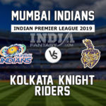 MI vs KKR Playerzpot Prediction IPL Preview, Team News, Playing 11