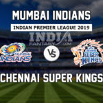 MI vs CSK Final Playerzpot Prediction IPL Preview, Team News, Playing 11