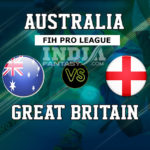 AUS vs ENG Dream11 Hockey Prediction| Men’s Hockey FIH Pro League Match Prediction
