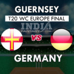 GUE vs GER Dream11 Prediction T20 WC Europe Final Preview, Team News, Playing11