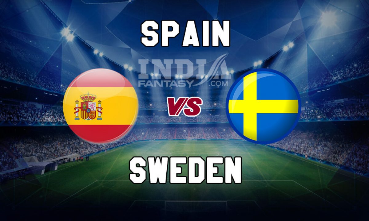 Spain vs sweden results