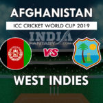 AFGH vs WI Dream11 Match Prediction | ICC CWC 2019 | Preview, Team News, Playing11