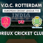RTT vs DRX Dream11 Match Prediction | European Cricket League | Fantasy Team News