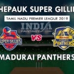 CHE vs MAD Dream11 Match Prediction 19th Match | TNPL 2019 Team News, Playing11 | Fantasy Cricket Tips