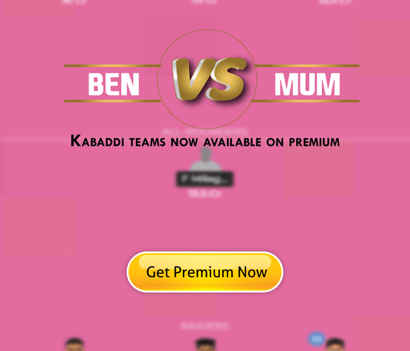 BEN vs MUM Dream11