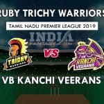 RUB vs VBK Dream11 Match Prediction 28th Match | TNPL 2019 Team News, Playing11 | Fantasy Cricket Tips