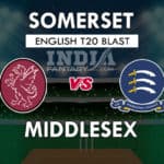 SOM vs MID Dream11 Match Prediction English T20 Blast, Team News, Playing 11