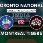 TOR vs MON Dream11 Match Prediction | Canada T20 2019 | Squads, Fantasy Team News, Playing11