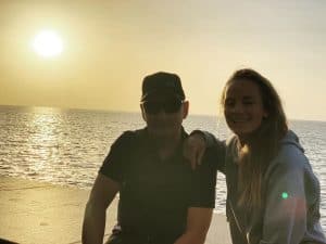 Danielle with Father