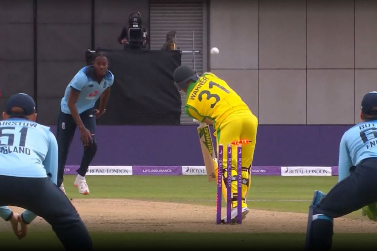 WATCH: Jofra Archer clean bowls David Warner with peach of a delivery
