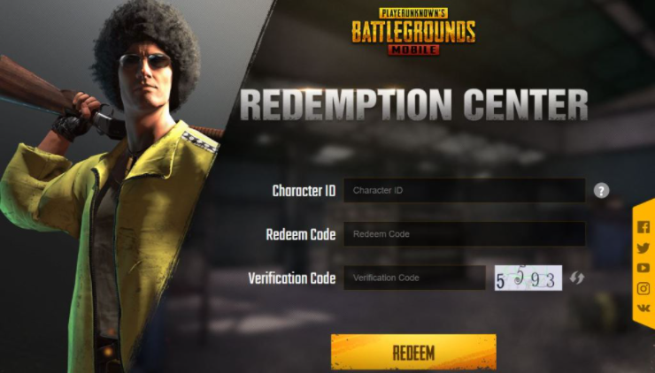 PUBG Redeem Code Today 26 January 2022