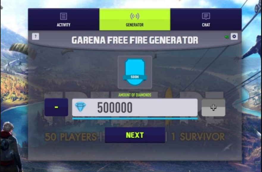 free fire diamond
